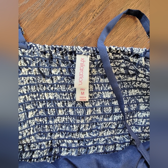 Summer Sundress Blue NWT Never Worn Size Medium Dress - Picture 6 of 11